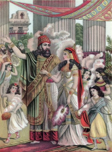 Queen of Sheba visits